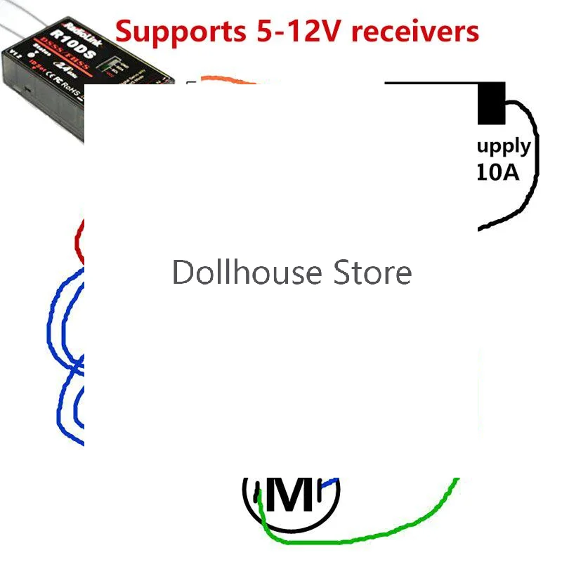 1-Channel Servo Signal Input Model Aircraft Motor Forward And Reverse Controller Relay 10A Support 5-12V Receivers
1-Channel Servo Signal Input Model Aircraft Motor Forward And Reverse Controller Relay 10A Support 5-12V Receivers