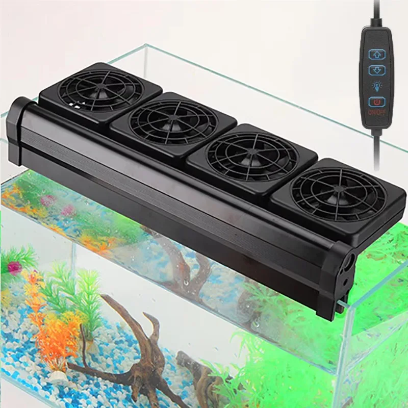 Adjustable 8 Gear Speed Silent Plastic Fish Tank Cool Fan 5W New External Aquarium Cooler for Constant Temperature Fishbowl
Adjustable 8 Gear Speed Silent Plastic Fish Tank Cool Fan 5W New External Aquarium Cooler for Constant Temperature Fishbowl