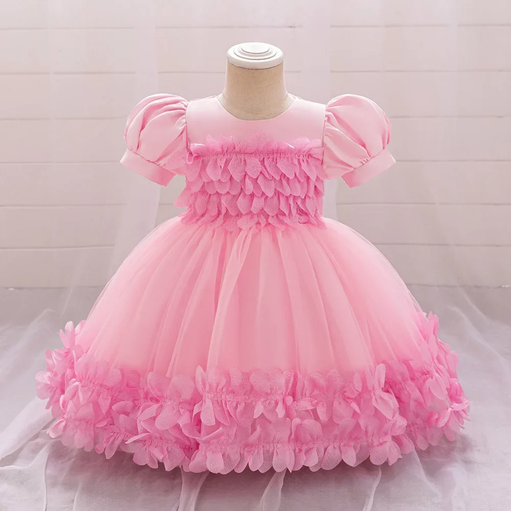 Girls Pink Dress Wedding Bridesmaid Princess Dress For Toddler Baby Girl Flower Party Dresses Infant Summer Sweet New Clothes
Girls Pink Dress Wedding Bridesmaid Princess Dress For Toddler Baby Girl Flower Party Dresses Infant Summer Sweet New Clothes