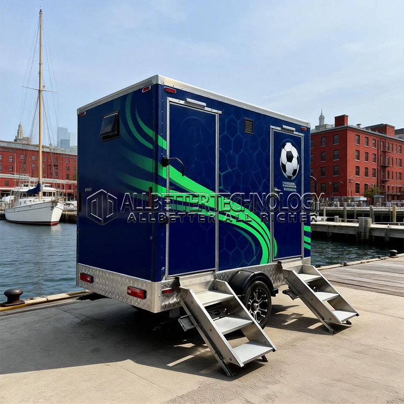 Allbetter Custom Luxury Toilet Room Commercial Restroom Trailer Wedding Luxury Mobile Bathroom Portable Toilet with Shower
Allbetter Custom Luxury Toilet Room Commercial Restroom Trailer Wedding Luxury Mobile Bathroom Portable Toilet with Shower