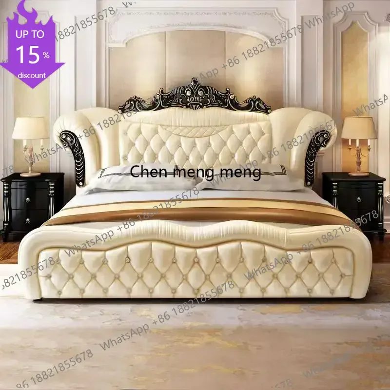 B182 Luxury Wooden Bed Castle Girls Full Princess Massage Bed King Size Bedroom Frame Double Modern Safe Cama Lounge Suite Furni
B182 Luxury Wooden Bed Castle Girls Full Princess Massage Bed King Size Bedroom Frame Double Modern Safe Cama Lounge Suite Furni