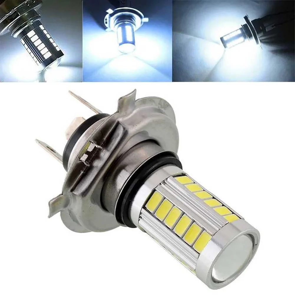 1 PC H4 led car Lamp 5630 33SMD 12V h4 led White Led fog lights Super Bright Auto LED lamps for front lights High Power Driving
1 PC H4 led car Lamp 5630 33SMD 12V h4 led White Led fog lights Super Bright Auto LED lamps for front lights High Power Driving