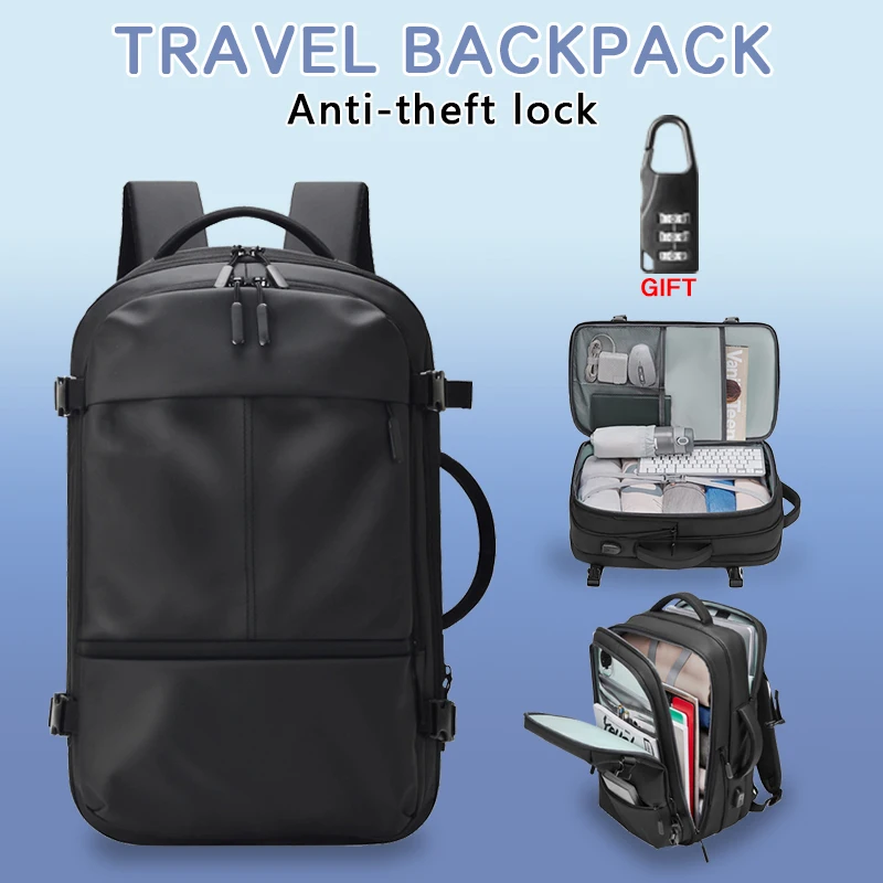 XOKY дорожный рюкзак 17-дюймовый бизнес-рюкзак для ноутбука водонепроницаемый рюкзак большой емкости с бесплатным противоугонным замком
XOKY дорожный рюкзак 17-дюймовый бизнес-рюкзак для ноутбука водонепроницаемый рюкзак большой емкости с бесплатным противоугонным замком