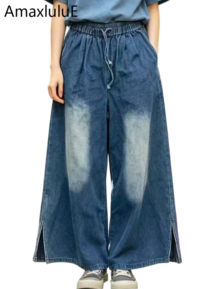 Amax LuluE 2026 Summer Vintage Classic Jeans Females British Design Fashion Denim Pants Womens Leisure Loose Wide Leg Trousers
Amax LuluE 2026 Summer Vintage Classic Jeans Females British Design Fashion Denim Pants Womens Leisure Loose Wide Leg Trousers