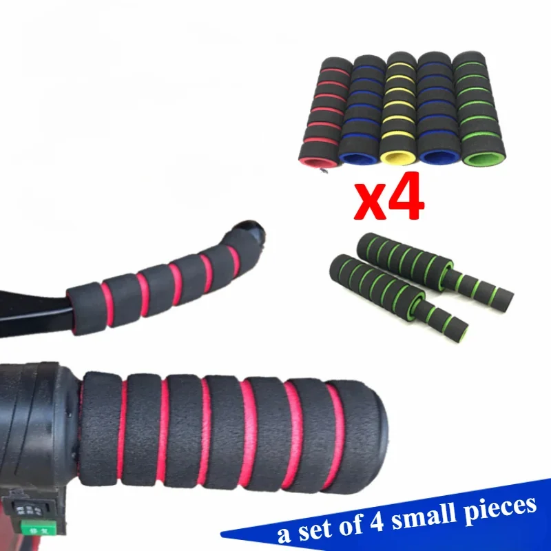 4PCS/SET Sponge Foam Handle Bar Cover Universal Grip Comfort Non-slip Soft Handlebar Cover for Motorcycle Dirt Bike E-bike Grip
4PCS/SET Sponge Foam Handle Bar Cover Universal Grip Comfort Non-slip Soft Handlebar Cover for Motorcycle Dirt Bike E-bike Grip