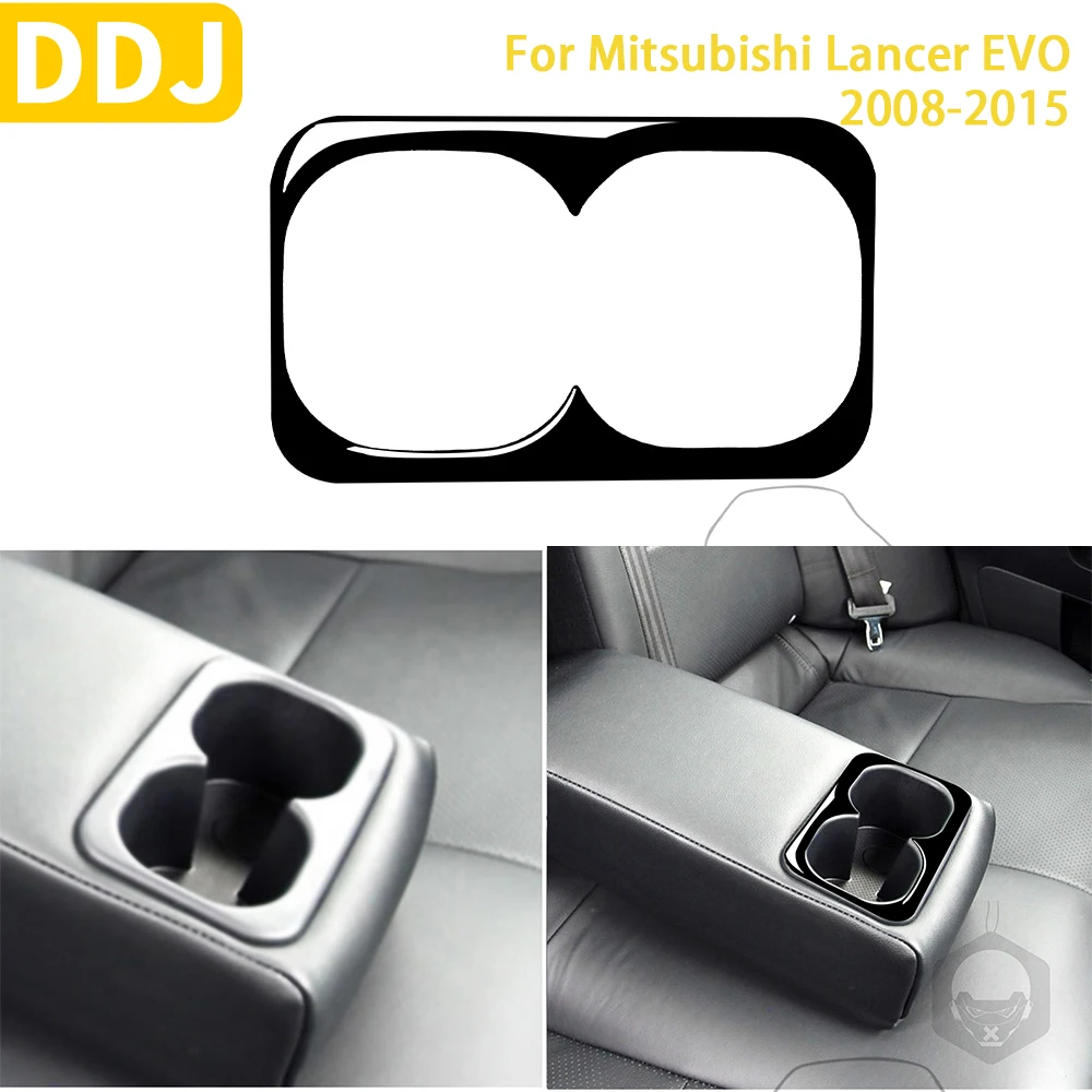 For Mitsubishi Lancer EVO X MR 2008-2015 Car Accessories Plastic Piano Black Interior Rear Armrest Cup Holde Panel Trim Sticker
For Mitsubishi Lancer EVO X MR 2008-2015 Car Accessories Plastic Piano Black Interior Rear Armrest Cup Holde Panel Trim Sticker