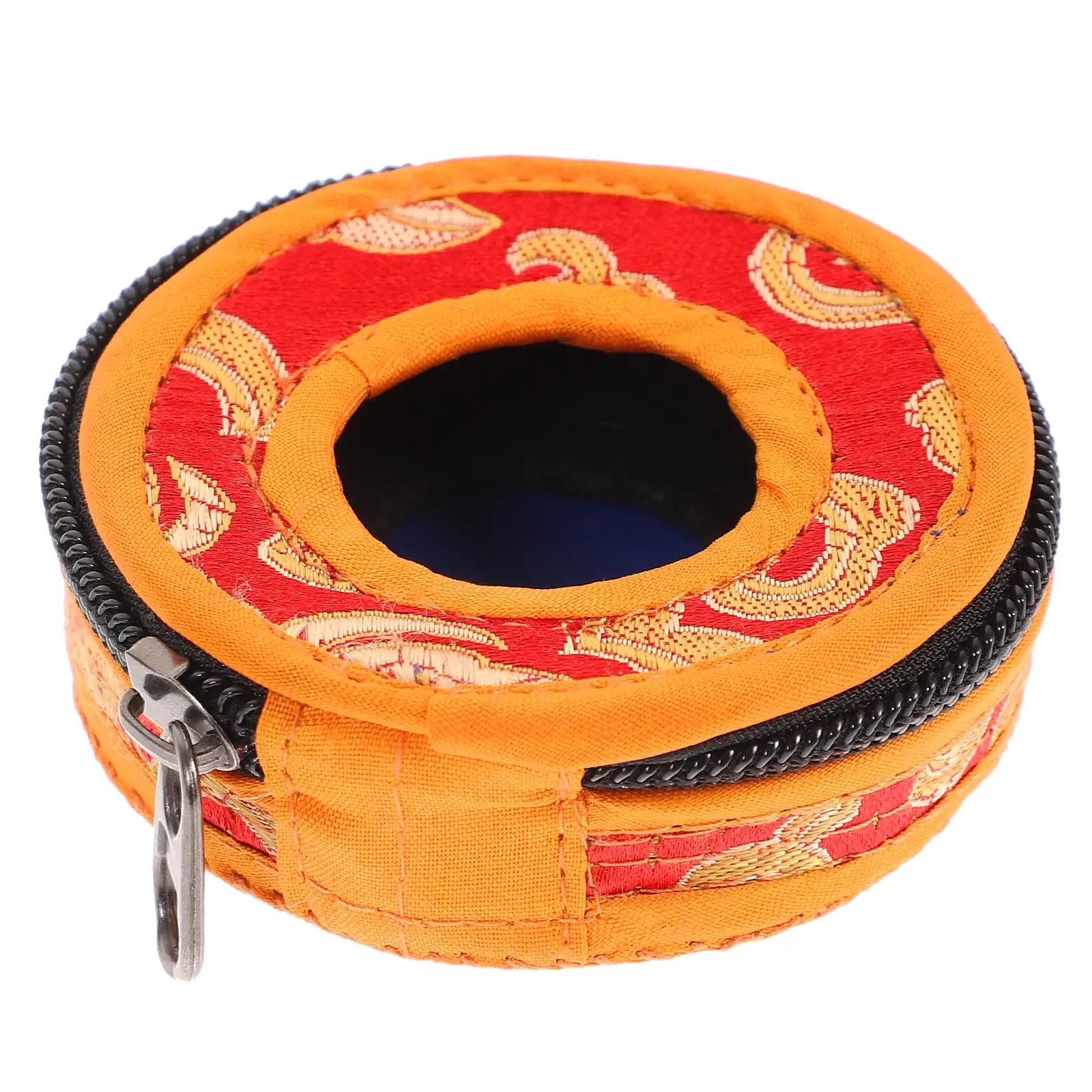 Brocade Embroidery Set 7 5cm Small Storage Bag for Meditation Bell Tibetan Box Cotton Pouch For Meditation Bell Container
Brocade Embroidery Set 7 5cm Small Storage Bag for Meditation Bell Tibetan Box Cotton Pouch For Meditation Bell Container