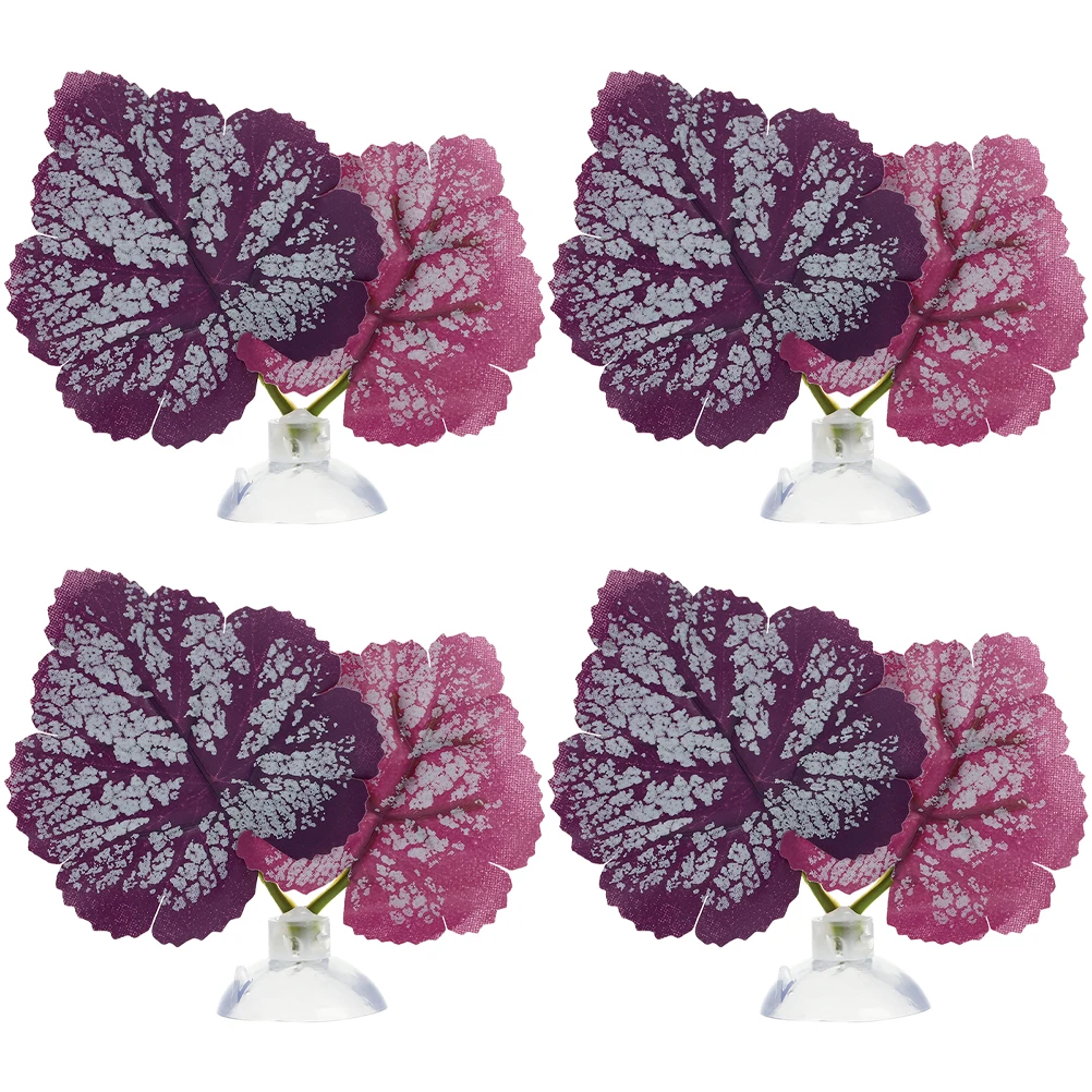 4Pcs Betta Leaf Hammock Simulated Water Grass Tank Decoration Plastic Ornaments Aquarium Leaf Bed Habitat Resting Spot Stress
4Pcs Betta Leaf Hammock Simulated Water Grass Tank Decoration Plastic Ornaments Aquarium Leaf Bed Habitat Resting Spot Stress
