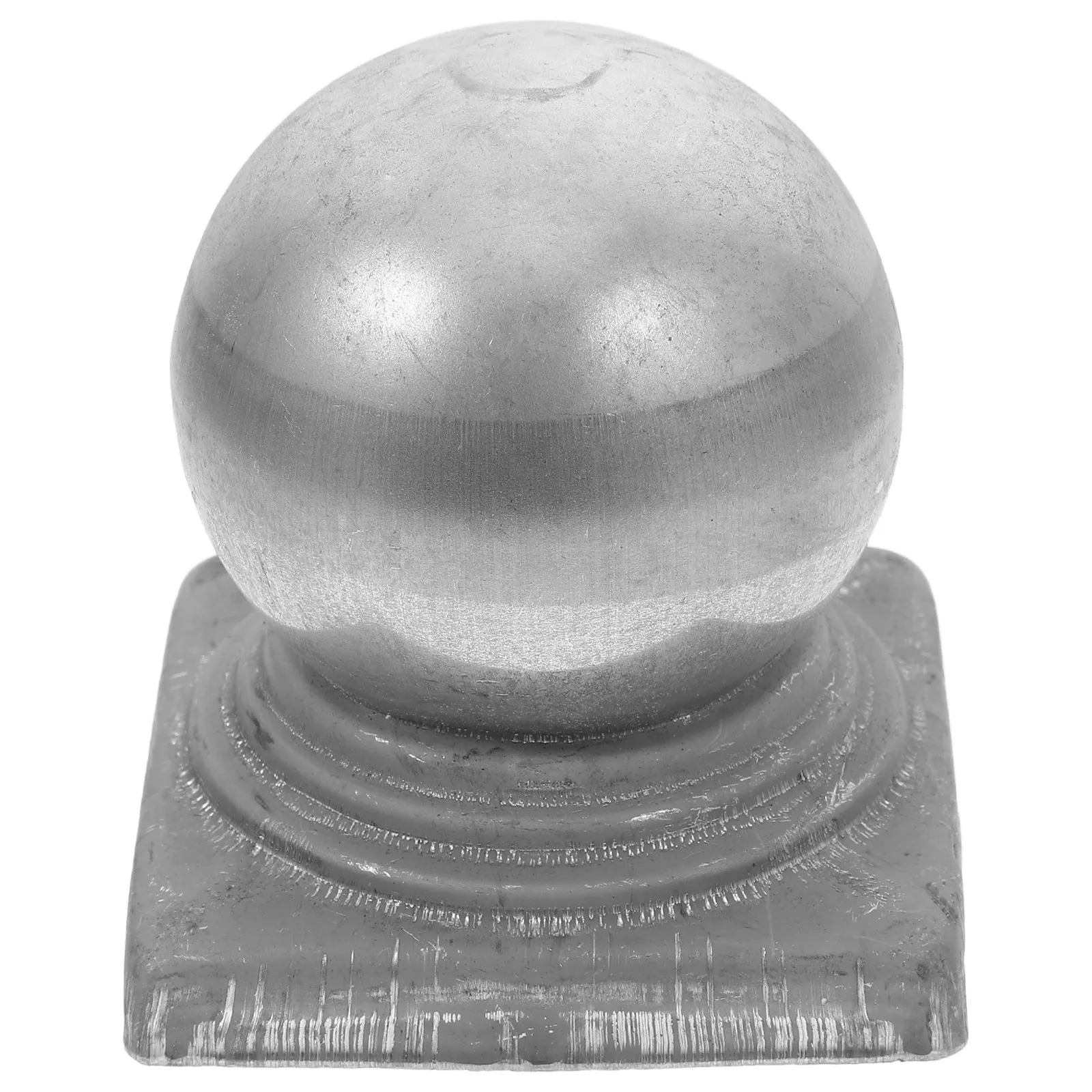 Metal Fence Post Cap Ball Shaped Lightweight Waterproof Outdoor Fence Post Cover Decorative Accessory Replacement Finials
Metal Fence Post Cap Ball Shaped Lightweight Waterproof Outdoor Fence Post Cover Decorative Accessory Replacement Finials