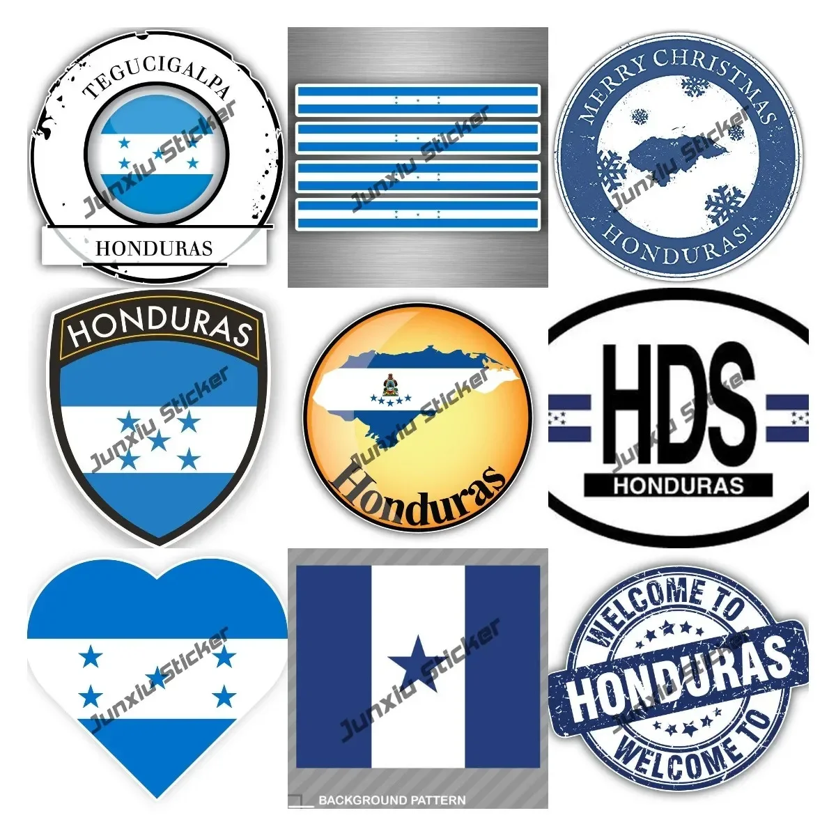 Tegucigalpa Honduras Flag Travel Stamp Car Sticker HDS National Flag Decal Car Accessories Waterproof Cover Scratches Decoration
Tegucigalpa Honduras Flag Travel Stamp Car Sticker HDS National Flag Decal Car Accessories Waterproof Cover Scratches Decoration