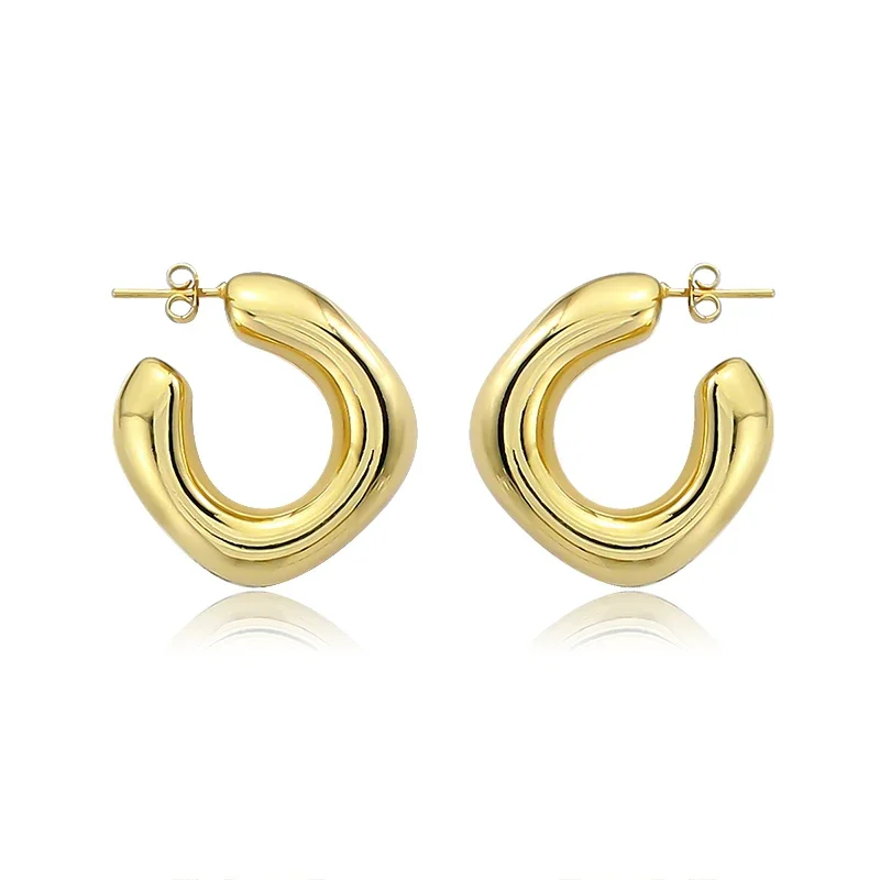 Fashion Gold Hollow Earring Stainless Steel Waterproof Earring for Women boho pendientes Hot Selling aretes de mujer Customize
Fashion Gold Hollow Earring Stainless Steel Waterproof Earring for Women boho pendientes Hot Selling aretes de mujer Customize