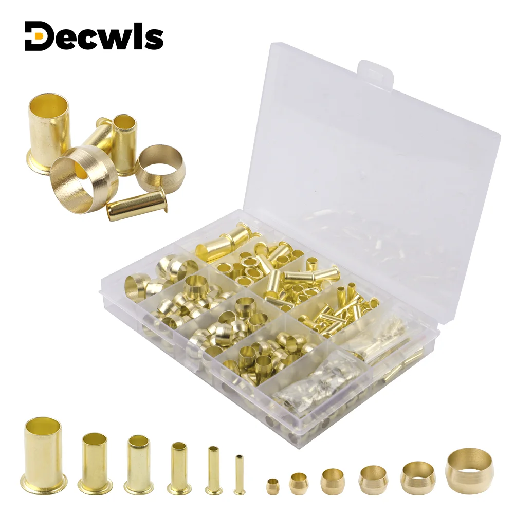 Комплект из 6 латунных компрессионных муфт, латунные муфты с двойным коническим сечением и вставками, соединительные трубки для воздуха, воды, топлива, масла и инертных газов (1/8" 3/16" 1/4" 5/16" 3/8" 1/2")
Комплект из 6 латунных компрессионных муфт, латунные муфты с двойным коническим сечением и вставками, соединительные трубки для воздуха, воды, топлива, масла и инертных газов (1/8" 3/16" 1/4" 5/16" 3/8" 1/2")