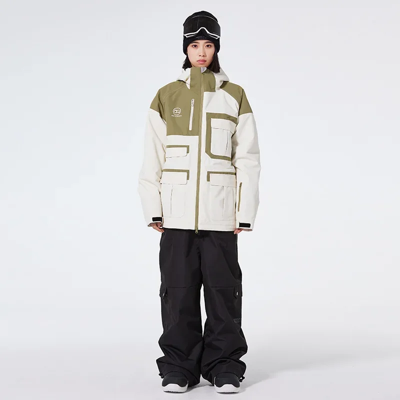 2025 New Couple Ski Suit Set Women's Outdoor Warm Breathable Windproof Waterproof Ski Suit Men's Sports Loose Fitting Suit
2025 New Couple Ski Suit Set Women's Outdoor Warm Breathable Windproof Waterproof Ski Suit Men's Sports Loose Fitting Suit