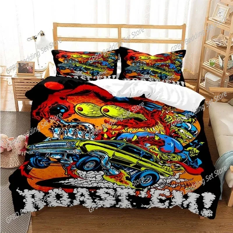 Cartoon Rat Fink Green Mouse Comfortable Duvet Quilt Cover Pillowcase Bedding Set Children Bedroom Decoration Home Textile
Cartoon Rat Fink Green Mouse Comfortable Duvet Quilt Cover Pillowcase Bedding Set Children Bedroom Decoration Home Textile
