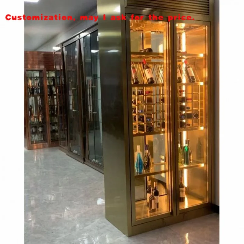 Изготовленный на заказ. Современный черный металлический шкаф-витрина из нержавеющей стали, винный шкаф, винный магазин, украшение магазина ликера
Изготовленный на заказ. Современный черный металлический шкаф-витрина из нержавеющей стали, винный шкаф, винный магазин, украшение магазина ликера