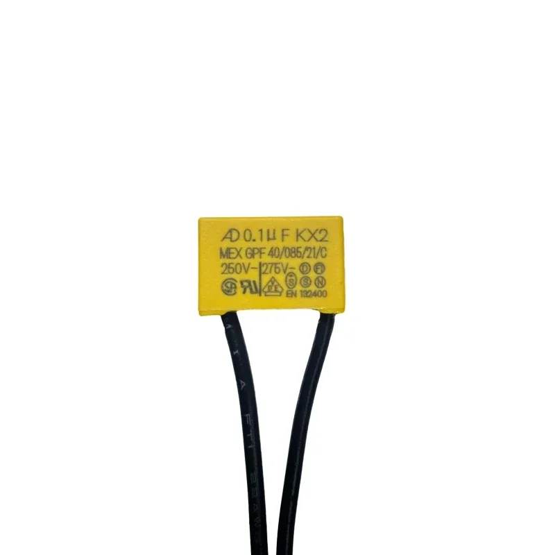 5PCS AD K X2 Safety capacitance Tape line 0.1uF 0.15uF 0.22uF 0.33uF 0.47uF 250V-275V Housing Flexible wire safety capacitor
5PCS AD K X2 Safety capacitance Tape line 0.1uF 0.15uF 0.22uF 0.33uF 0.47uF 250V-275V Housing Flexible wire safety capacitor
