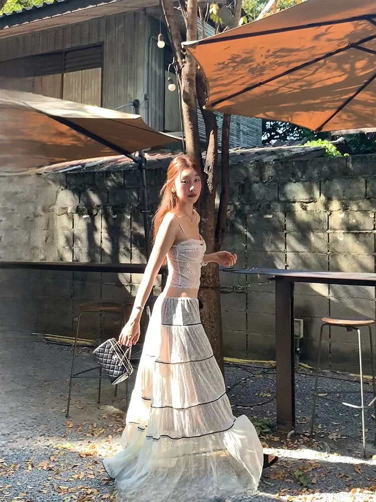 Юбка Ranwear Dr Ballet Heavy Work Beautiful Cake Net с высокой талией, А-силуэт, из хлопковой марли, с вырезами, для повседневной носки
Юбка Ranwear Dr Ballet Heavy Work Beautiful Cake Net с высокой талией, А-силуэт, из хлопковой марли, с вырезами, для повседневной носки