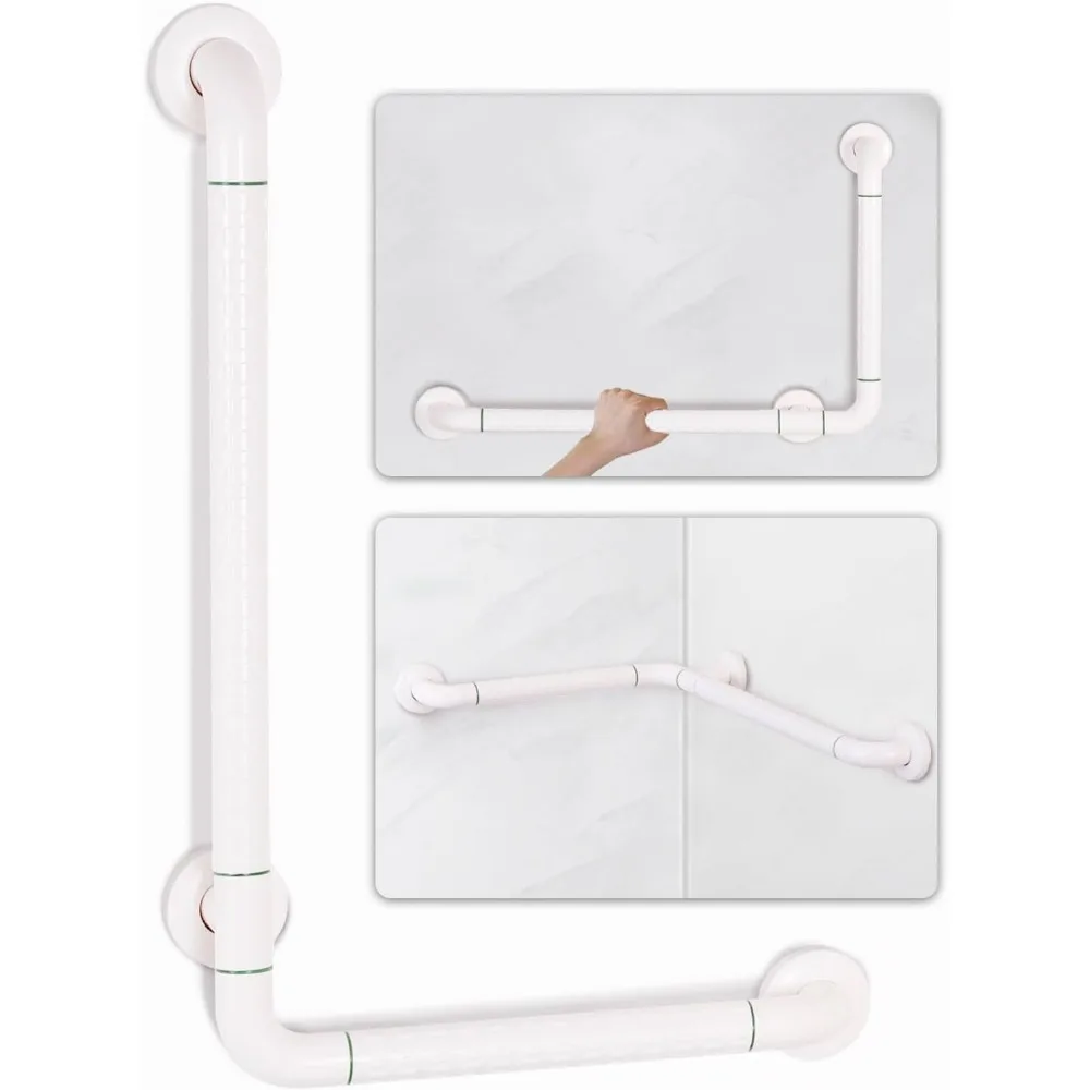 Stainless Steel Stylish L-Shaped Safety Handrail, Bathroom Mobility Aid Handrail, Wall Mounted Support Assist Shower Handle
Stainless Steel Stylish L-Shaped Safety Handrail, Bathroom Mobility Aid Handrail, Wall Mounted Support Assist Shower Handle