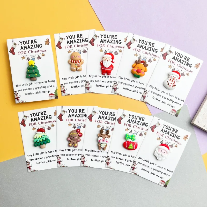Creative Christmas Mini Hug Cards with Resin Charms Santa Stockings Perfect for Holiday Encouragement & Emotional Support
Creative Christmas Mini Hug Cards with Resin Charms Santa Stockings Perfect for Holiday Encouragement & Emotional Support