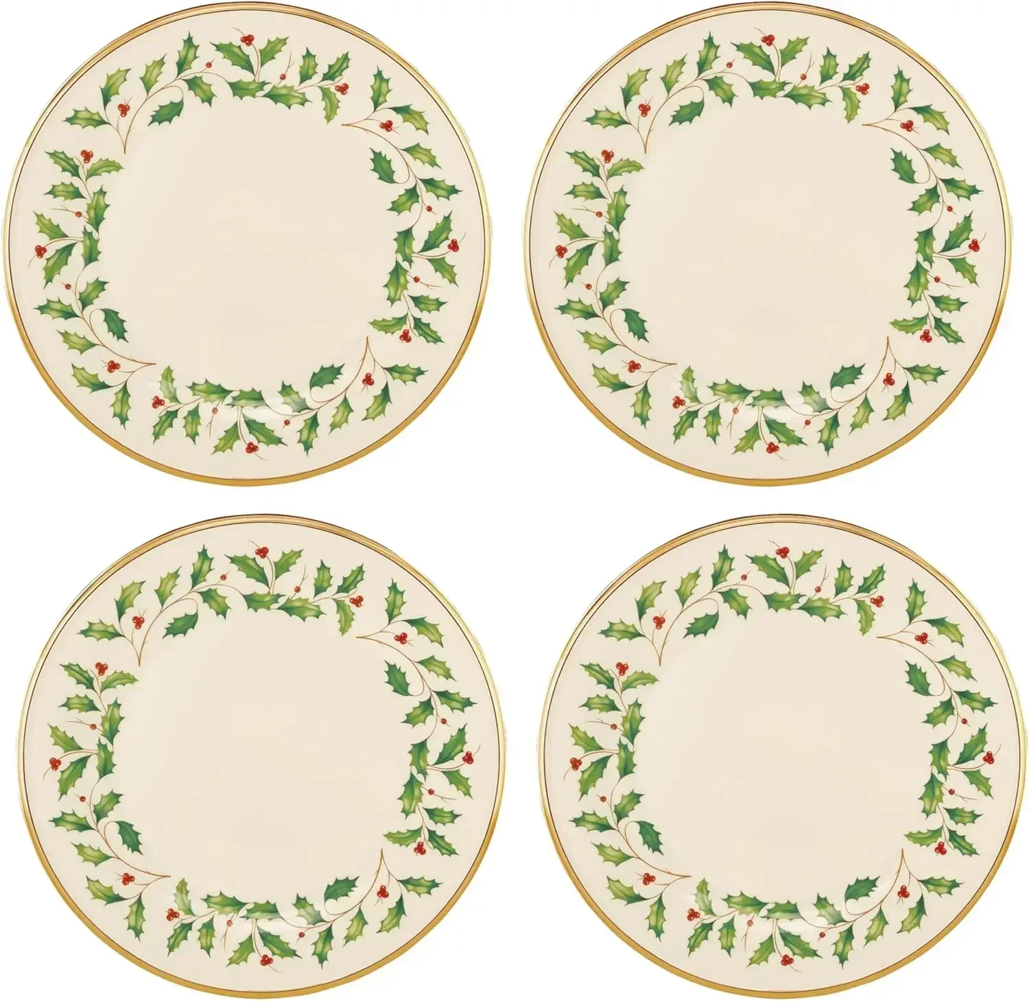 897080 Holiday Dinnerware Dinner Plates, Set of 4, Red & Green, Christmas, Hosting
897080 Holiday Dinnerware Dinner Plates, Set of 4, Red & Green, Christmas, Hosting