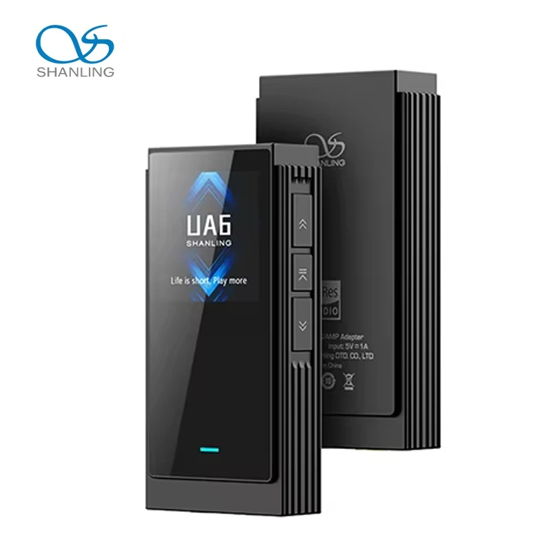 SHANLING UA6 HIFI Портативный USB ЦАП Усилитель для наушников с аккумулятором 220 мАч 4 ЦАП CS43131 Hi-Res Audio DSD 512 3,5 мм 4,4 мм Bal
SHANLING UA6 HIFI Портативный USB ЦАП Усилитель для наушников с аккумулятором 220 мАч 4 ЦАП CS43131 Hi-Res Audio DSD 512 3,5 мм 4,4 мм Bal