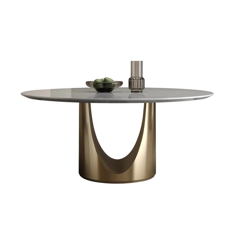 Italian light luxury Kali ice jade round dining table high-end modern simplicity
Italian light luxury Kali ice jade round dining table high-end modern simplicity
