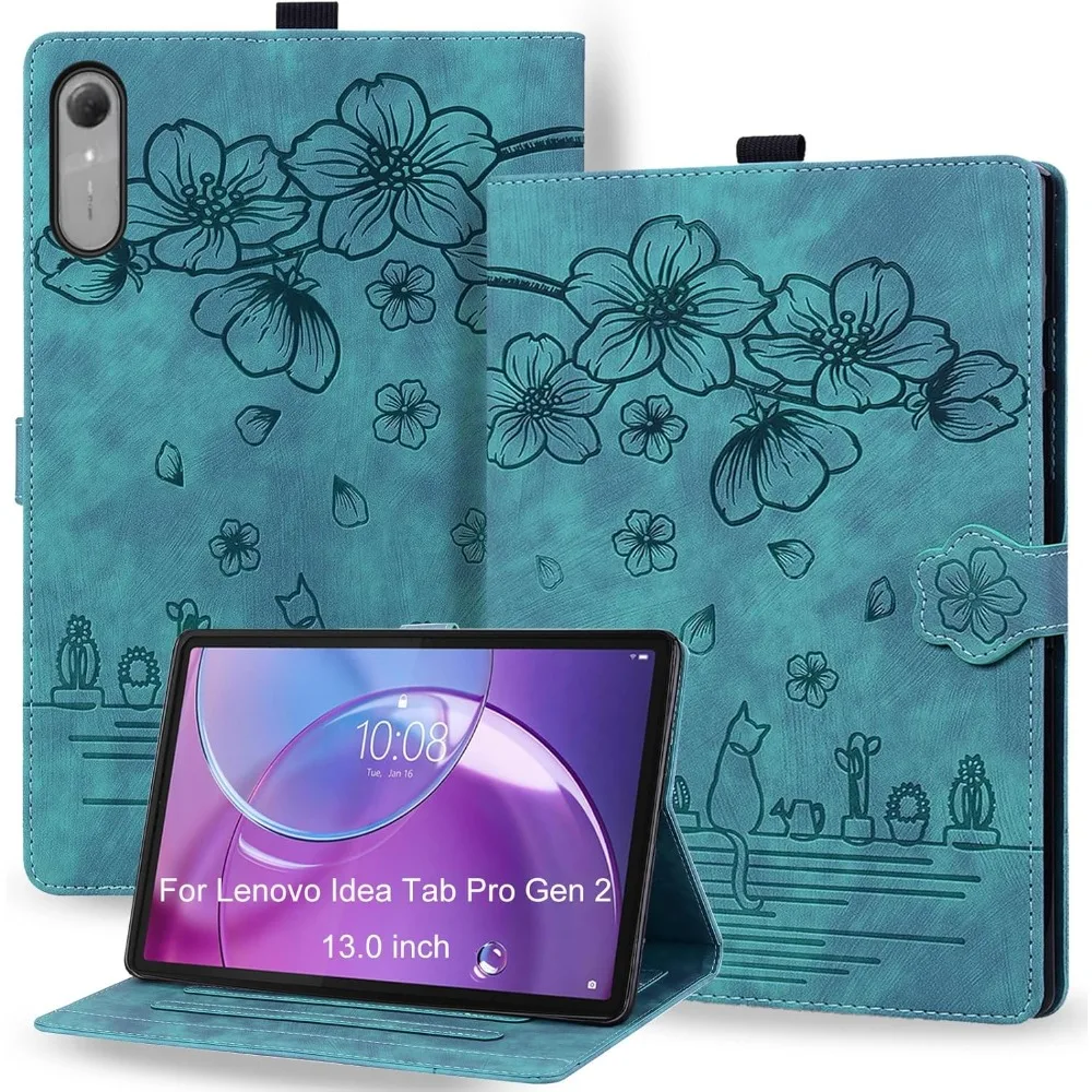 Case for Lenovo Idea Tab Pro Gen 2 13.0" 2026 TB390FU Cute Cartoon Embossed PU Leather Cover Adjustable Kickstand Card Slots
Case for Lenovo Idea Tab Pro Gen 2 13.0" 2026 TB390FU Cute Cartoon Embossed PU Leather Cover Adjustable Kickstand Card Slots