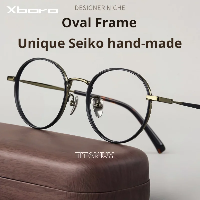 Ultralight Small Size Pure Titanium Eyeglasses Frame Men Women Fashion Design Comfortable Optical Prescription Glasses K98506
Ultralight Small Size Pure Titanium Eyeglasses Frame Men Women Fashion Design Comfortable Optical Prescription Glasses K98506