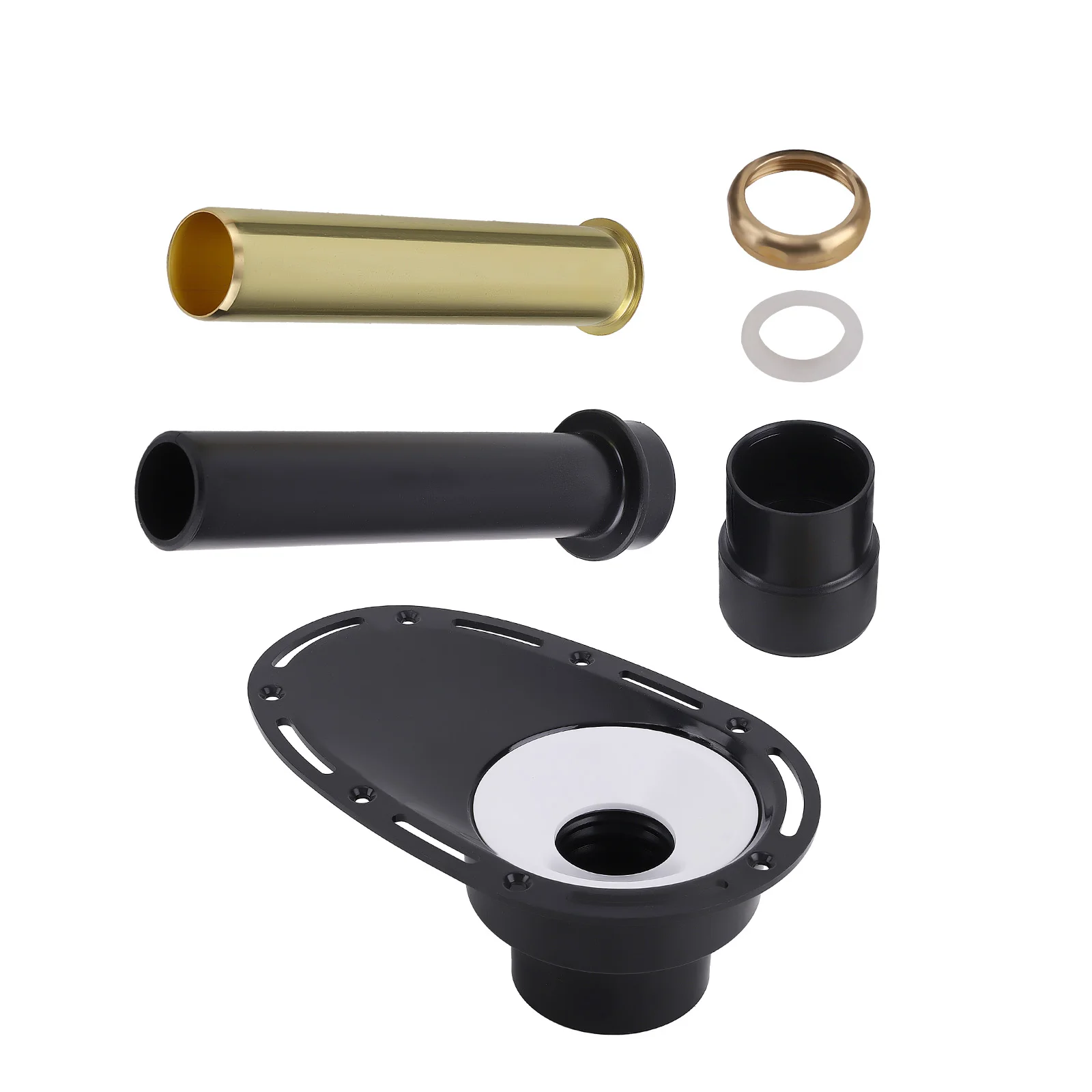 Oval Tub Drain Rough-in Kit for Freestanding Bathtub with Brass and ABS Pipe
Oval Tub Drain Rough-in Kit for Freestanding Bathtub with Brass and ABS Pipe