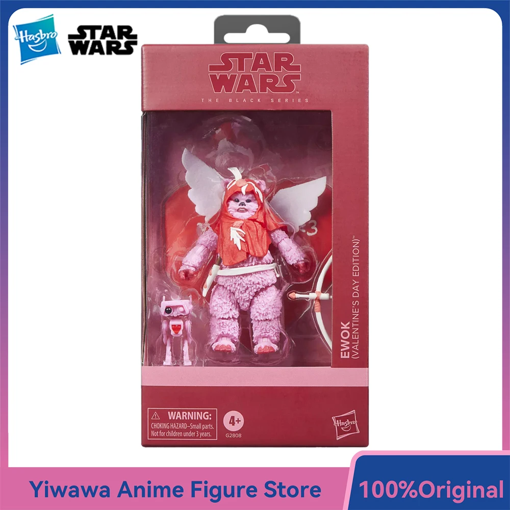 Original NEW Hasbro STAR WARS The Black Series Ewok (Valentine's Day Edition) 6-Inch-Scale Collectible Anime Figure Model Toys
Original NEW Hasbro STAR WARS The Black Series Ewok (Valentine's Day Edition) 6-Inch-Scale Collectible Anime Figure Model Toys