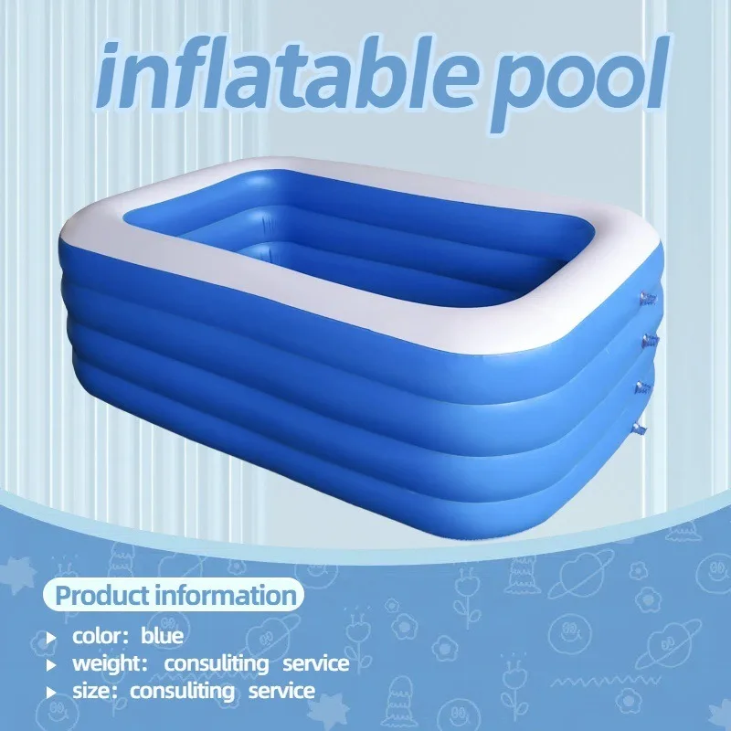 Inflatable Pool Family Outdoor Thickened Large Bath Tub for Kids Adults Baby Portable Foldable Water Basin Bathing Pool Bath Tub
Inflatable Pool Family Outdoor Thickened Large Bath Tub for Kids Adults Baby Portable Foldable Water Basin Bathing Pool Bath Tub