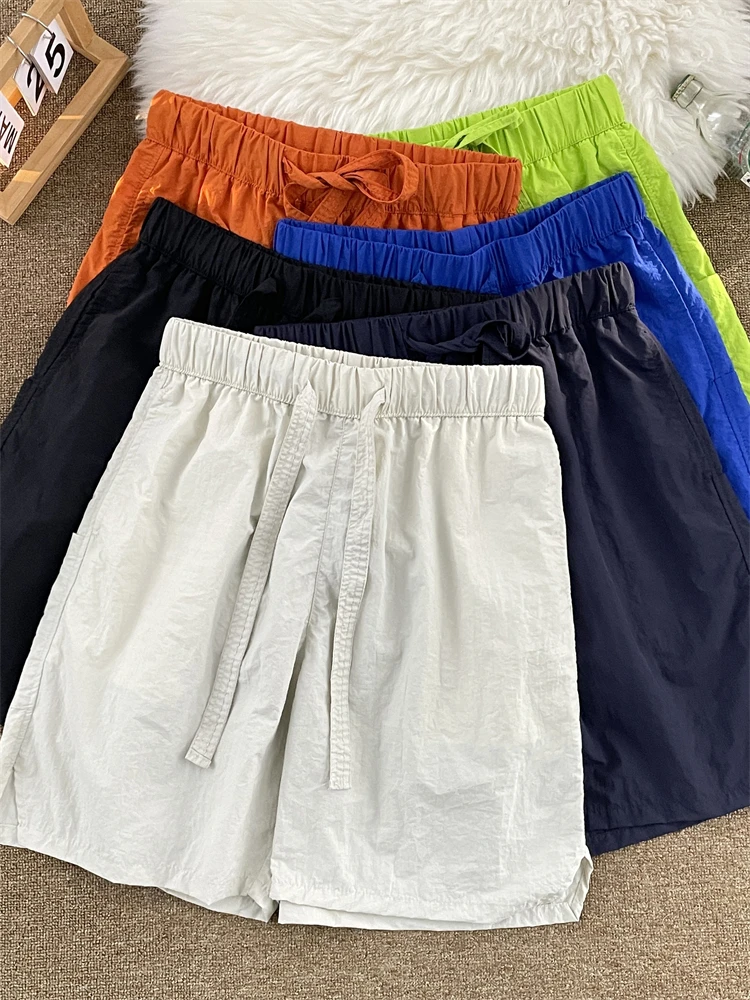 Youwenle Summer Casual Quick Dry Ice Sensation Men's Shorts Five-Quarter Length Straight Leg Beach Sports Wear Youth Style
Youwenle Summer Casual Quick Dry Ice Sensation Men's Shorts Five-Quarter Length Straight Leg Beach Sports Wear Youth Style
