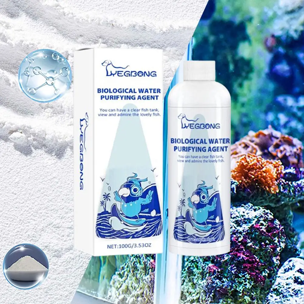 Fish Tank Water Purifier Algae Remover, 100ML FM-001 Clean Fish Tank Water Fish Algae Tank Purifier Remover D1W0
Fish Tank Water Purifier Algae Remover, 100ML FM-001 Clean Fish Tank Water Fish Algae Tank Purifier Remover D1W0