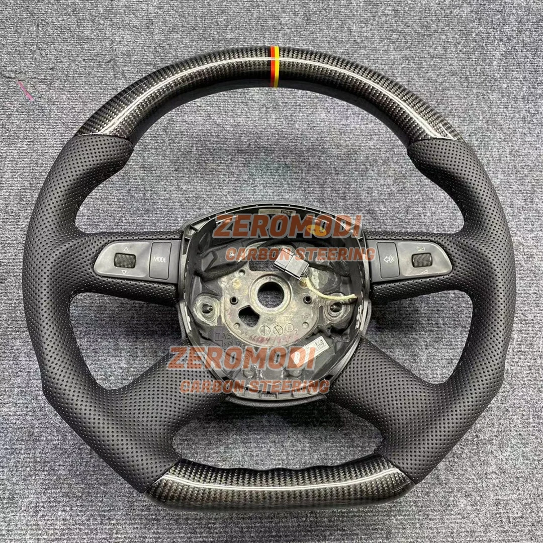 Сменный руль из натуральной кожи из углеродного волокна для Audi A4 A4L B7 B8 A6 C6 Q5 Q7 2004-2012
Сменный руль из натуральной кожи из углеродного волокна для Audi A4 A4L B7 B8 A6 C6 Q5 Q7 2004-2012