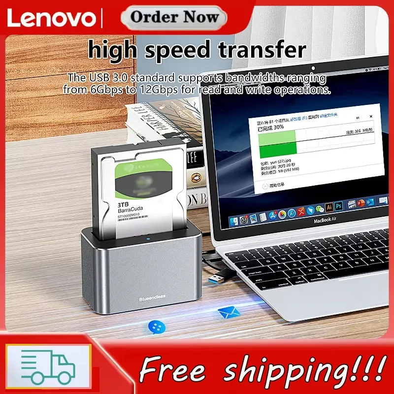 Lenovo 2.5/3.5 Inch SAS/SATA Hard Disk External Case Sata to USB 3.0 Hdd Docking Station Hdd Caddy Sata Hdd Case Hdd Box
Lenovo 2.5/3.5 Inch SAS/SATA Hard Disk External Case Sata to USB 3.0 Hdd Docking Station Hdd Caddy Sata Hdd Case Hdd Box