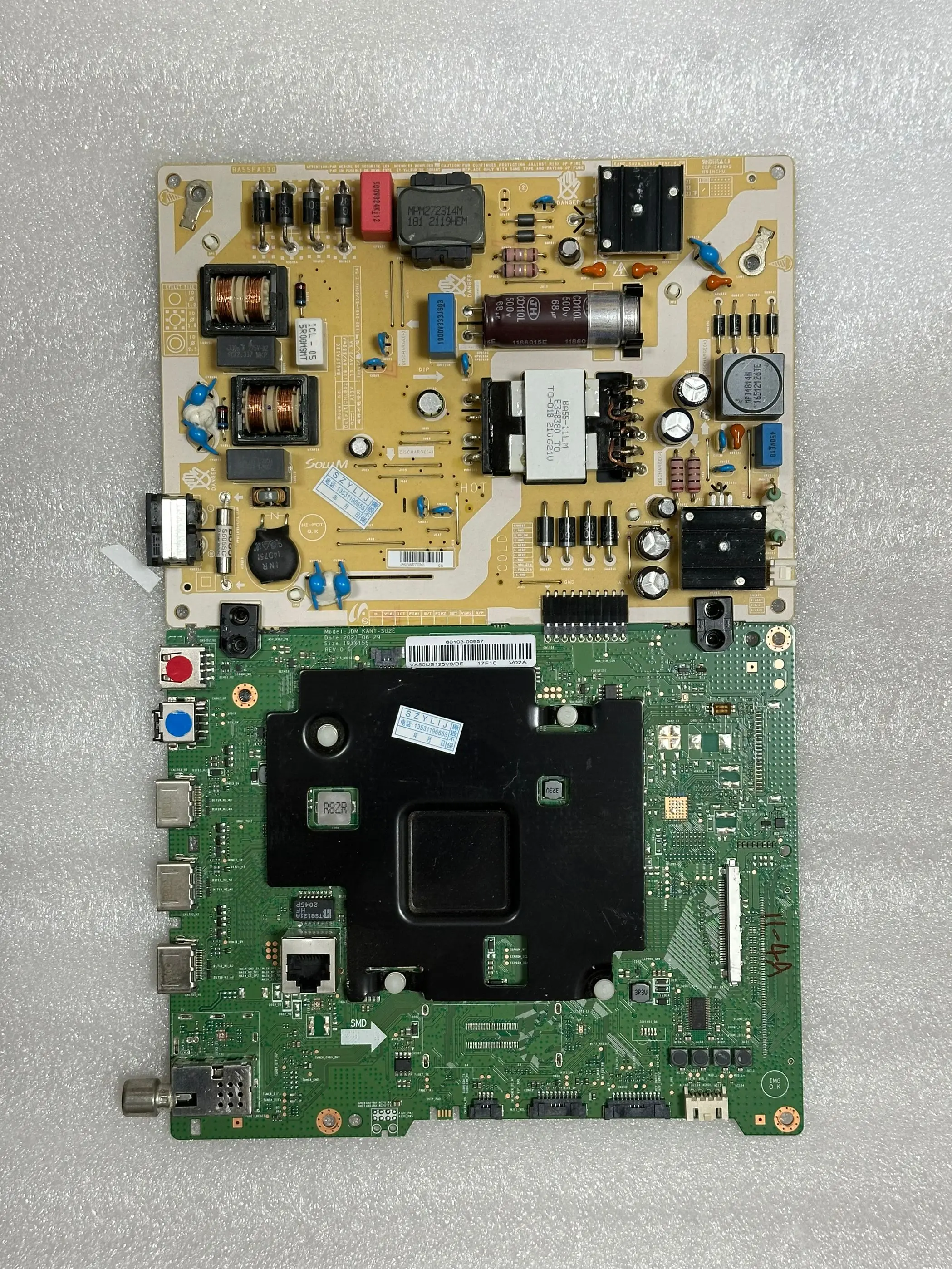 Original motherboard JDM-KANT-SU2E 60103-00964 Power board BA55FA130/193X156 Real shot
Original motherboard JDM-KANT-SU2E 60103-00964 Power board BA55FA130/193X156 Real shot