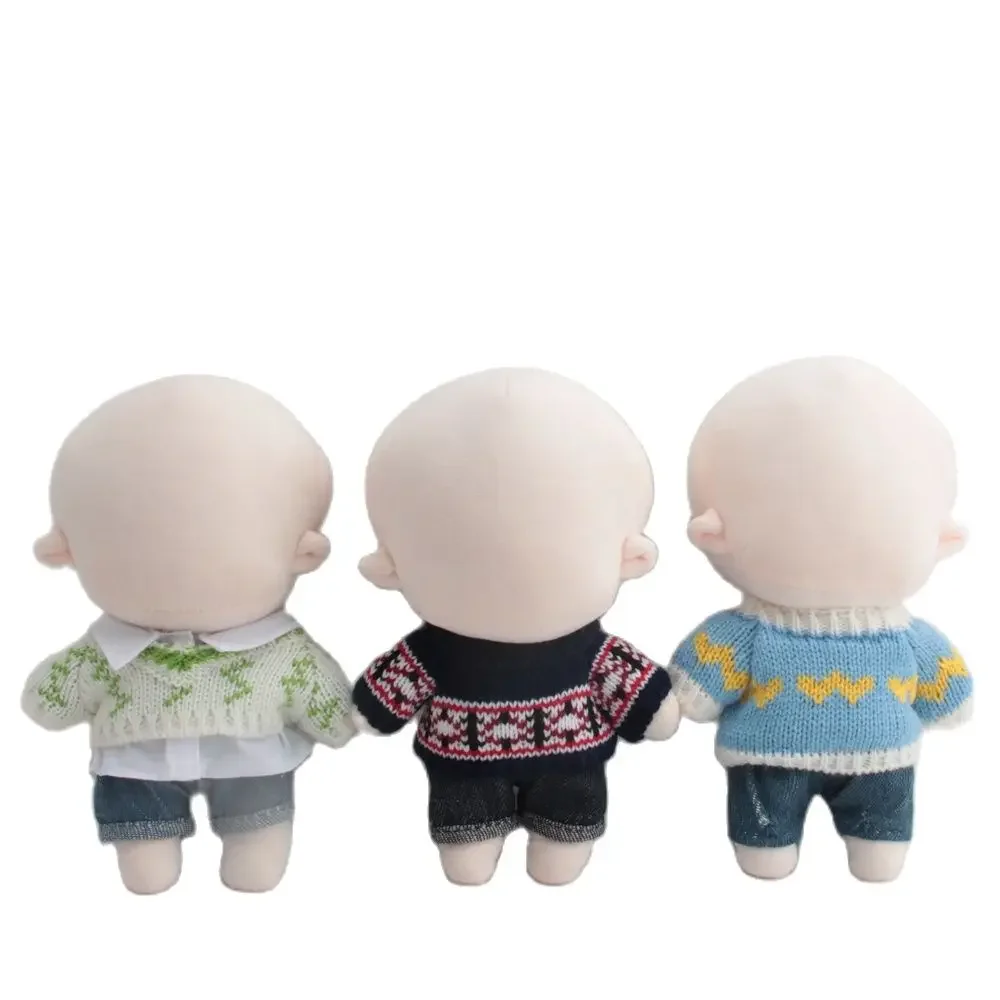 Doll Clothes for 20cm Korea Kpop EXO Dolls Plush Star Doll's Clothing Sweater Stuffed Toy Outfit for Idol Dolls Accessories
Doll Clothes for 20cm Korea Kpop EXO Dolls Plush Star Doll's Clothing Sweater Stuffed Toy Outfit for Idol Dolls Accessories