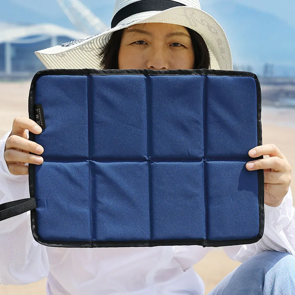 2Pcs Waterproof Seat Cushion Oxford Cloth Foldable Camping Pad Outdoor Hiking Picnic Mat Blue Color Portable Insulated
2Pcs Waterproof Seat Cushion Oxford Cloth Foldable Camping Pad Outdoor Hiking Picnic Mat Blue Color Portable Insulated