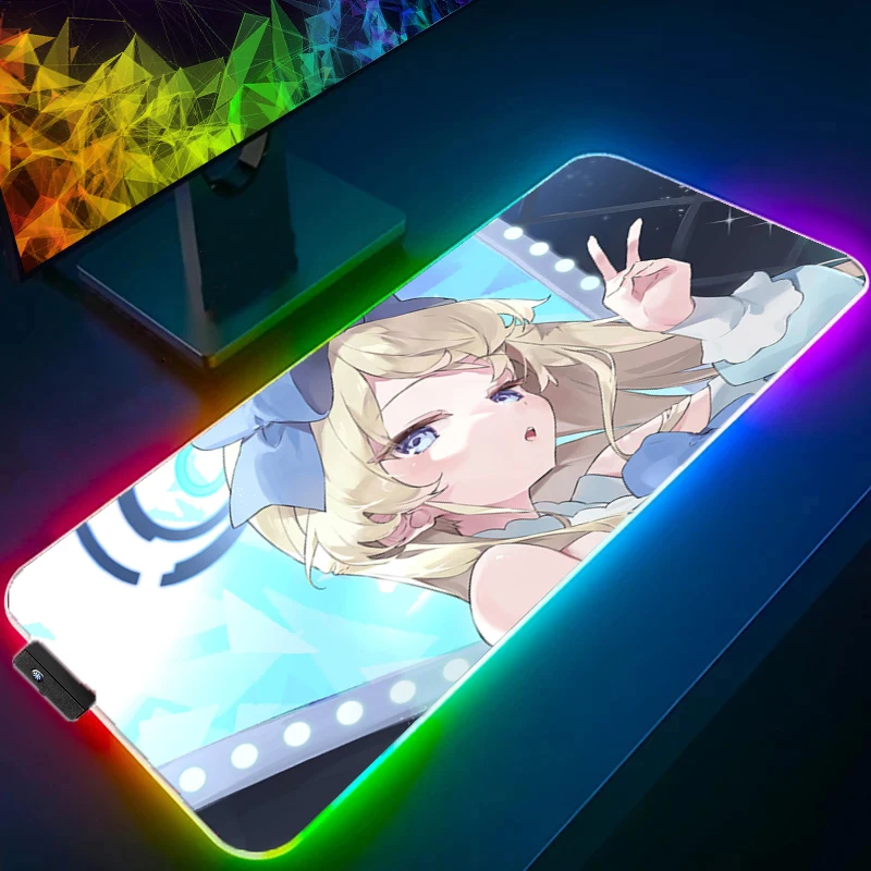 RGB Blue Archive Asuma Toki big E-sports Mouse Pad Smooth Flexible Rubber Gamer PC Computer Keyboard Backlight LED game Mosuepad
RGB Blue Archive Asuma Toki big E-sports Mouse Pad Smooth Flexible Rubber Gamer PC Computer Keyboard Backlight LED game Mosuepad