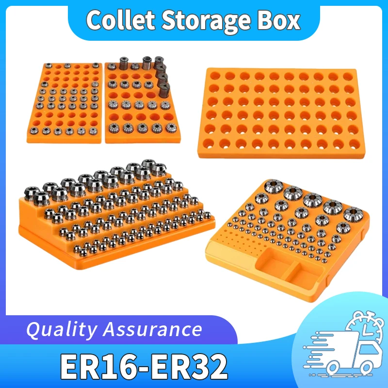 1PC ER11 ER16 ER20 ER25 ER32 Collet Storage Box ER Spring Chuck Plastic Storage Box Ladder Type CNC Machining Center
1PC ER11 ER16 ER20 ER25 ER32 Collet Storage Box ER Spring Chuck Plastic Storage Box Ladder Type CNC Machining Center