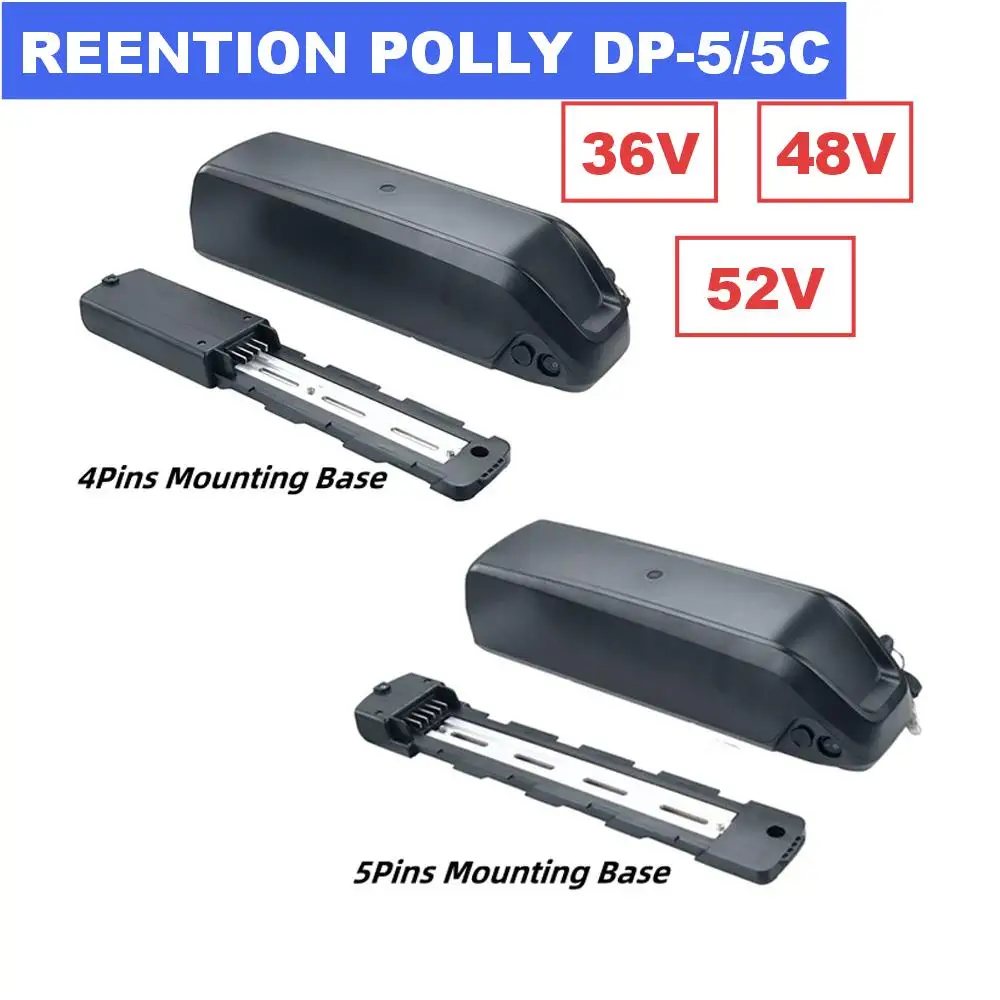REENTION POLLY DP-5 Battery 36V 17.5Ah/48V 14Ah/52V 14Ah Polly Shark Down Tube Battery
REENTION POLLY DP-5 Battery 36V 17.5Ah/48V 14Ah/52V 14Ah Polly Shark Down Tube Battery