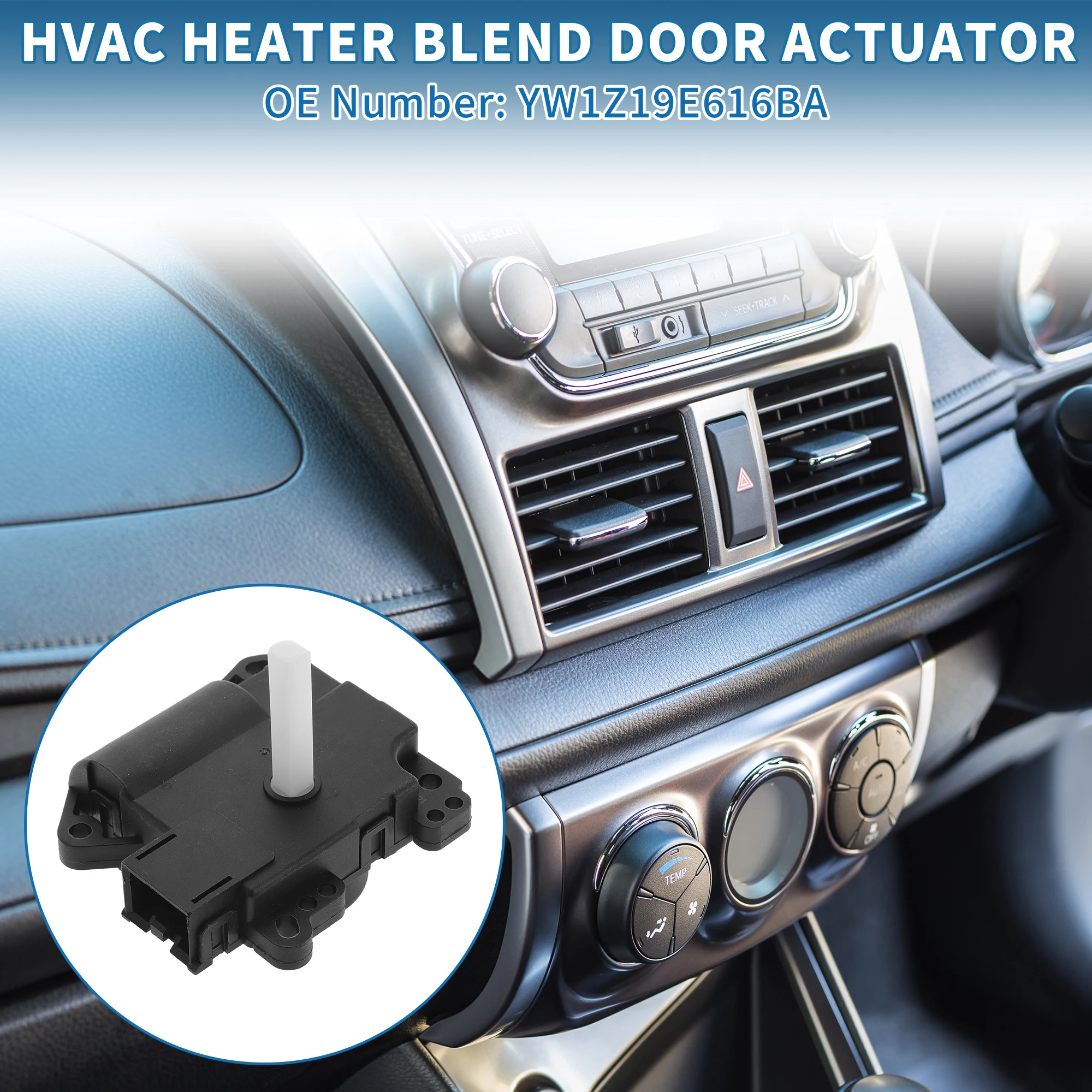 UXCELL No.YW1Z19E616BA HVAC Heater Blend Door Actuator for Lincoln Town Car 1998-2002
UXCELL No.YW1Z19E616BA HVAC Heater Blend Door Actuator for Lincoln Town Car 1998-2002