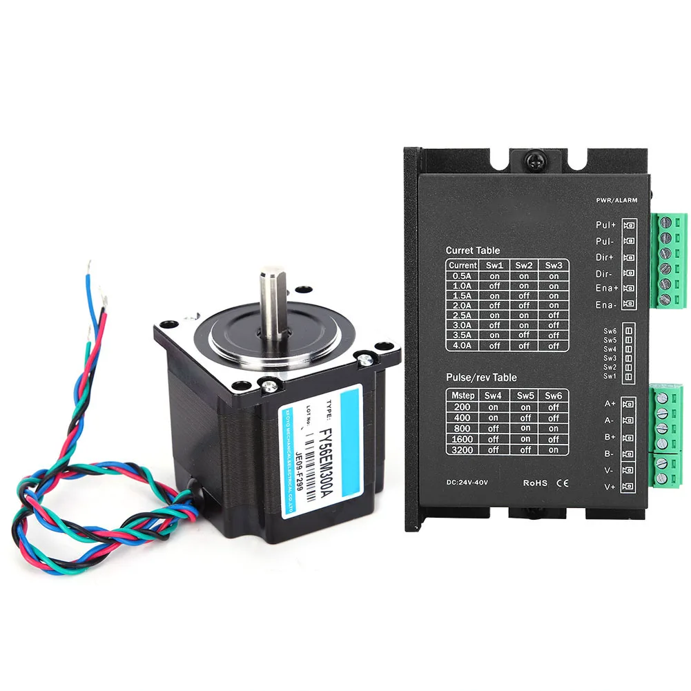 with Driver 1NM 1.8° Industrial Control Stepping Motor 24V/3A Nema 23 2 Phase Stepper Motor
with Driver 1NM 1.8° Industrial Control Stepping Motor 24V/3A Nema 23 2 Phase Stepper Motor