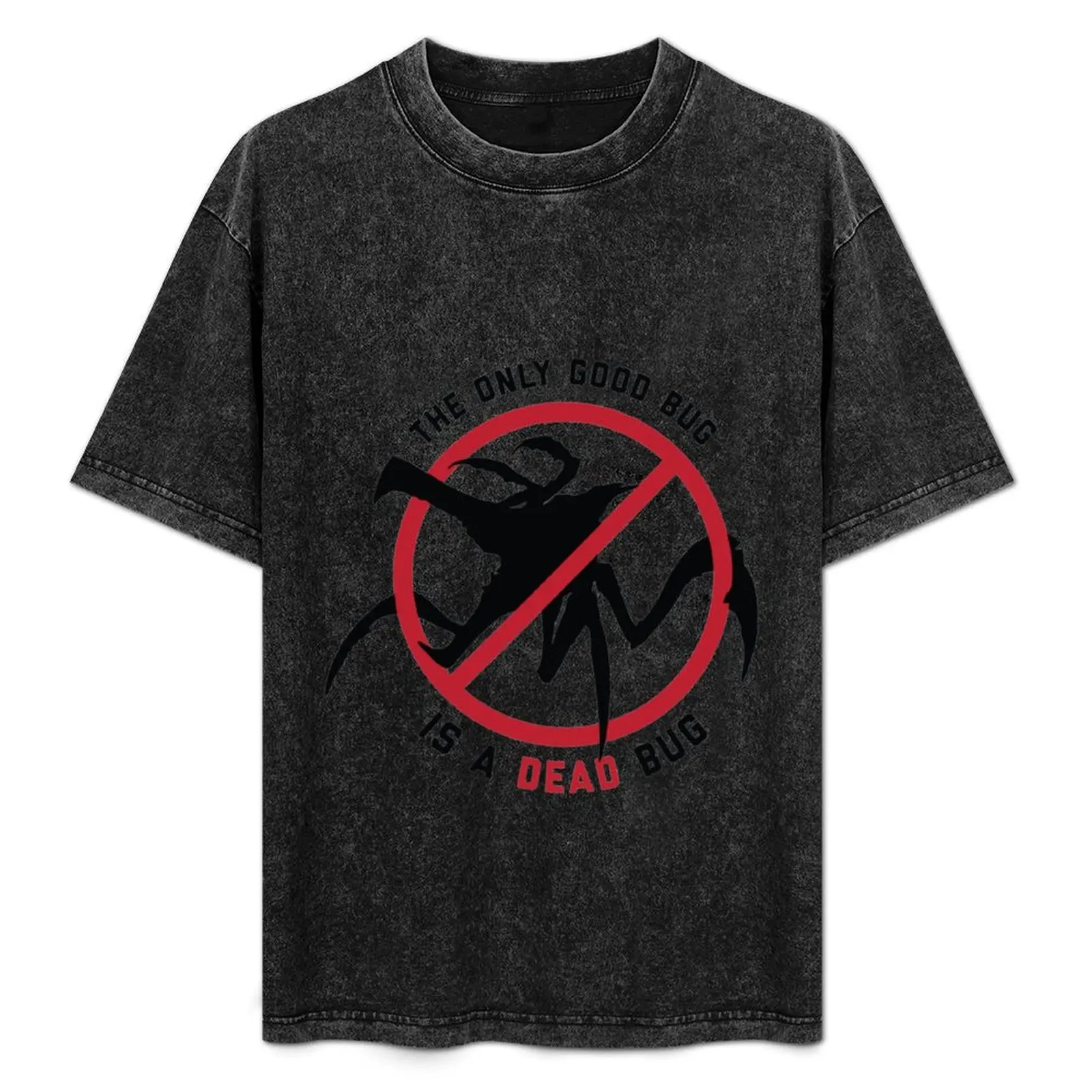 Starship Troopers The Only Good Bug is a Dead Bug T-Shirt Basic Plain Short Sleeve Crew Neck Tee
Starship Troopers The Only Good Bug is a Dead Bug T-Shirt Basic Plain Short Sleeve Crew Neck Tee