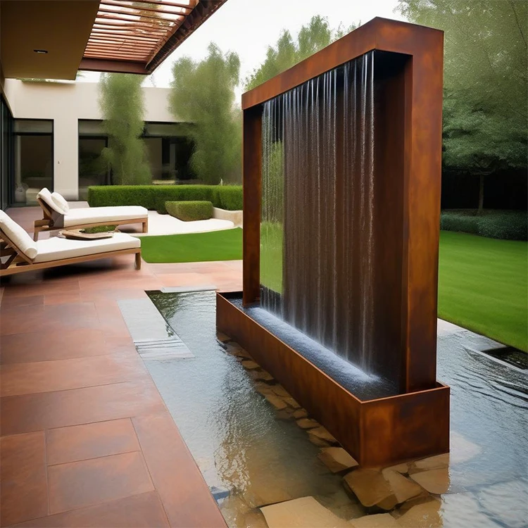 Unique Design Electric Corten Steel Waterproof Rain Curtain & Waterfall-Customizable Size Outdoor Decoration
Unique Design Electric Corten Steel Waterproof Rain Curtain & Waterfall-Customizable Size Outdoor Decoration