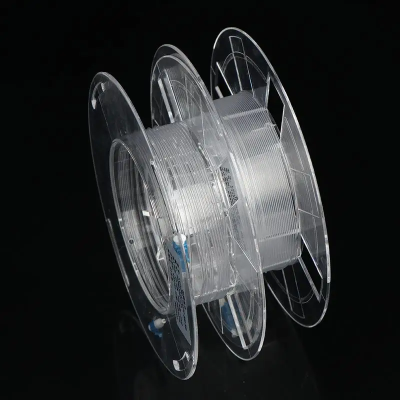 Gigabit Single-core Invisible Transparent Optical Fiber Hidden Indoor Cable for Home WiFi 6 Signal Extension Use
Gigabit Single-core Invisible Transparent Optical Fiber Hidden Indoor Cable for Home WiFi 6 Signal Extension Use