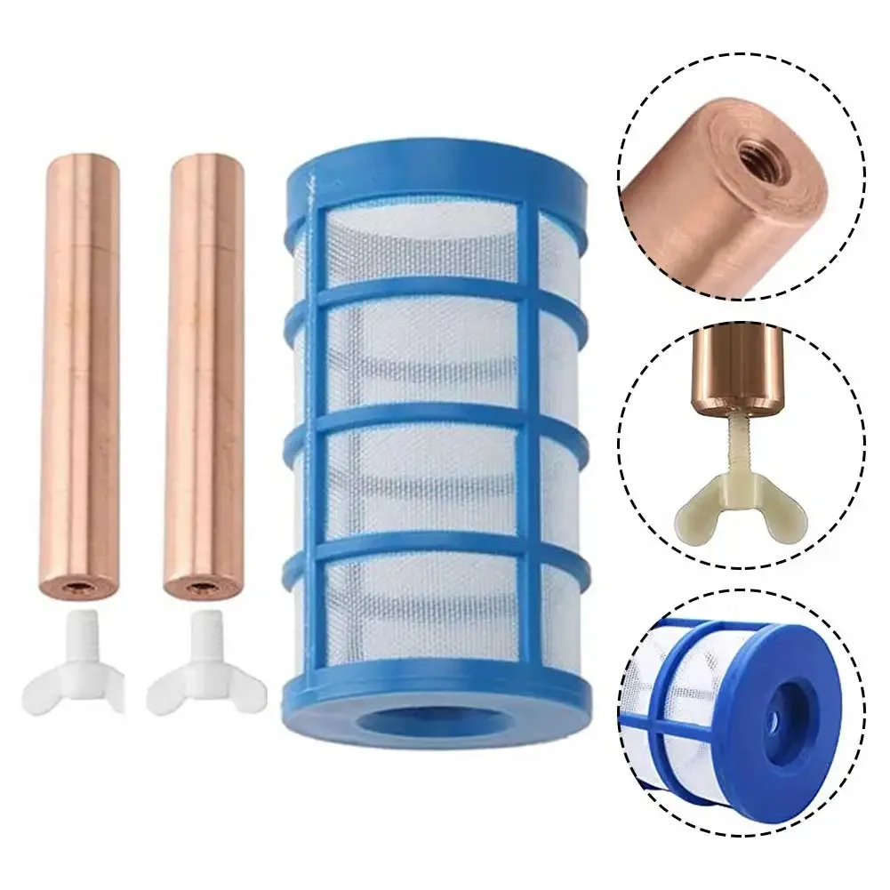 Pool Maintenance Kit Copper Replacement Kit Coil Spring Included Copper Purification Rod Accessories For Solar Pool Systems
Pool Maintenance Kit Copper Replacement Kit Coil Spring Included Copper Purification Rod Accessories For Solar Pool Systems