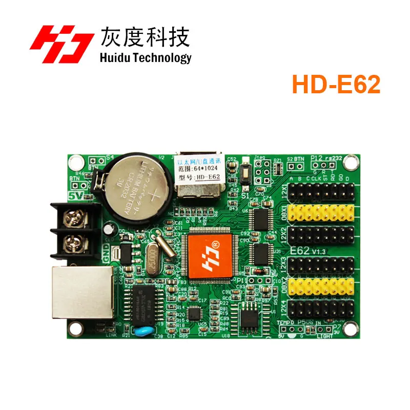 Single-dual Color Network Port Controller Huidu HD E62 E63 E64 Controller for LED Adversting Message Board
Single-dual Color Network Port Controller Huidu HD E62 E63 E64 Controller for LED Adversting Message Board