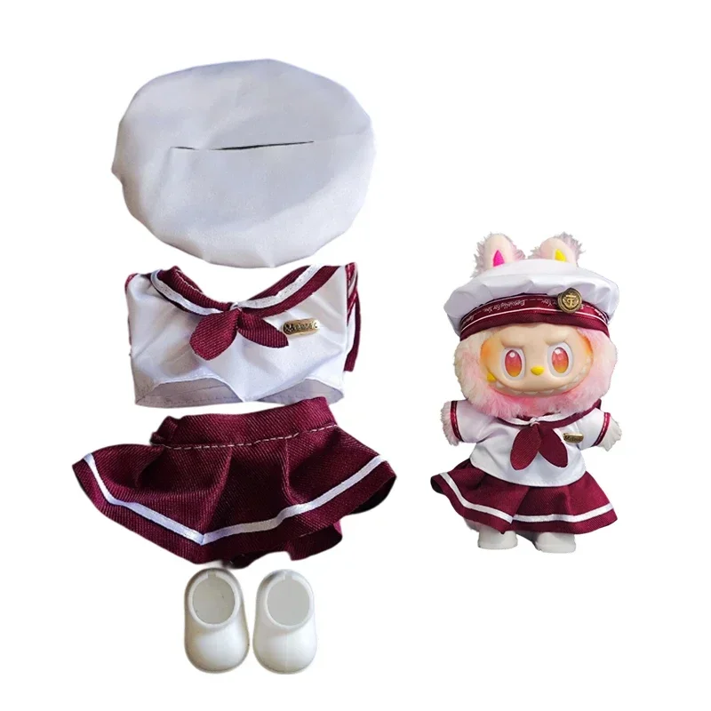 For 15/17cm Cute Mini Plush Labubu Doll's Clothing Outfit Kawaii Cardcaptor Sakura Style Labubu Idol Dolls Clothing Accessories
For 15/17cm Cute Mini Plush Labubu Doll's Clothing Outfit Kawaii Cardcaptor Sakura Style Labubu Idol Dolls Clothing Accessories