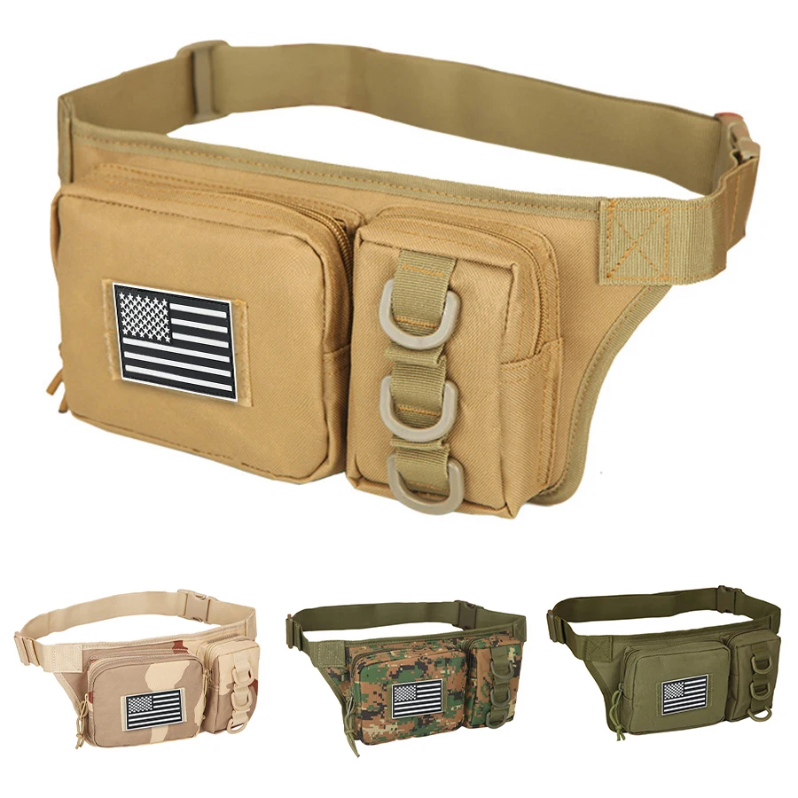 Multifunctional Waist Bag Outdoor-grade High-Density Wear-Resistant Fabric D-ring for Mounting Hidden Zippered Pocket
Multifunctional Waist Bag Outdoor-grade High-Density Wear-Resistant Fabric D-ring for Mounting Hidden Zippered Pocket
